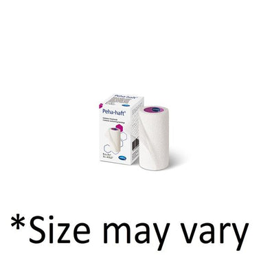 Bandage Peha-Haft 1"x4.5yd Gauze Cotton White LF 8/Bx - Surgical Supplies NY